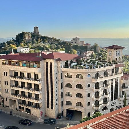 Hotel Panorama Kruje View On The Castle And The Old Town Krujë Exterior foto